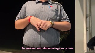 Bryce Adams fucks pizza guy porn tube video
