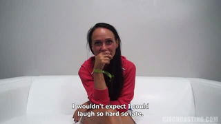 Monika Czech casting blowjob porn video