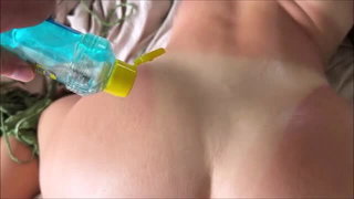 Arabella Rose lotion massage porn video