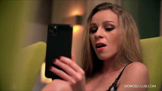 Watch Angel Emily sexting in lingerie porn