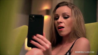 Watch Angel Emily sexting in lingerie porn
