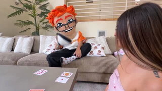 Sofie Reyez card game creampie xxx video