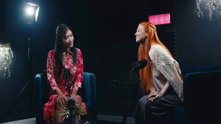 Dolly X and Sofie Rivers lesbian interview hot porn clip