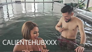 Gali Diva poolside with Tigre porn tube video