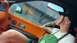 Indica Marie car blowjob break hot porn clip