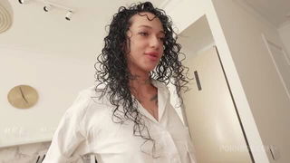 Kitana Morgan white shirt tease porn tube video