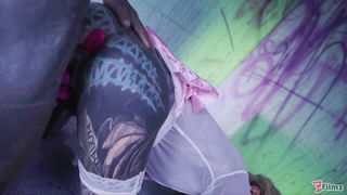Anuskatzz anal in pink lingerie hot sex scene