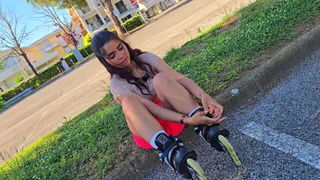 Watch Passionsecret07 in roller skates outdoors porn