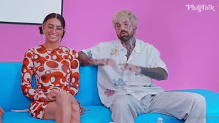 Lena The Plug couch interview hot porn clip