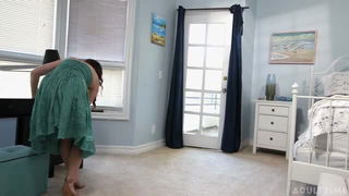 Leana Lovings bent over bedroom sex movie