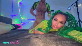 Watch Armani Black rear-entry rave ride porn