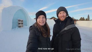 Hermione Potter ice hotel tease sex video