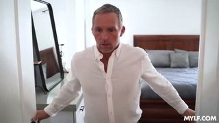 Watch Jenna Noelle doorway tease porn