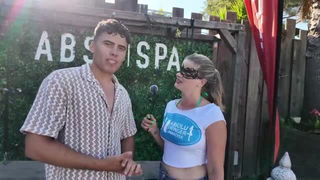 Alice masked spa outdoor sex hot porn clip