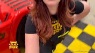 Erin Moore by red truck sex video