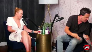 Redhead interviews tattooed man hot porn clip
